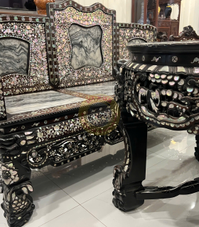 Bộ Bàn Ghế Khảm Xà Cừ