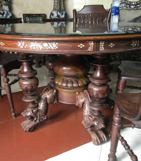 Bộ Bàn Ghế Gỗ Xưa
